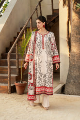 Printed - Lawn - 3pc - D136 - Acai